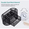 Netume office desk organiser, metal mesh pen holder, table organiser,