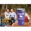Lawn Mower Purple Edition Tumbler 20oz - Mowing the perfect