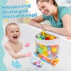 Dreamtop Saddle Shape 2 Compartment Bath Toy Storage Net, Bathroom