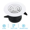 PATIKIL 3 Inch Round Air Vent, 2 Pack Adjustable Ceiling