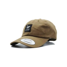 Surf Monkey Classic Cotton Plain Baseball Cap, brown