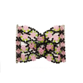 Mebella Women Magic Hair Clips Stretchy EZ Double Comb Different Hair Styles - Pink