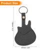 MECCANIXITY Guitar Picks Holder Case Artificial Leather Acoustic Electric Guitar