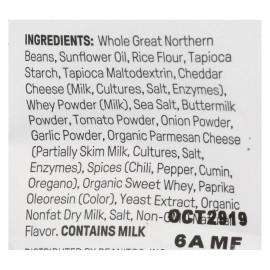 UD_Beanitos White Bean Chips Nacho Nation Case of 6 4.5 oz Crispy Spicy Salted Wasabi Flavored Kosher Certified Bulk Packaging