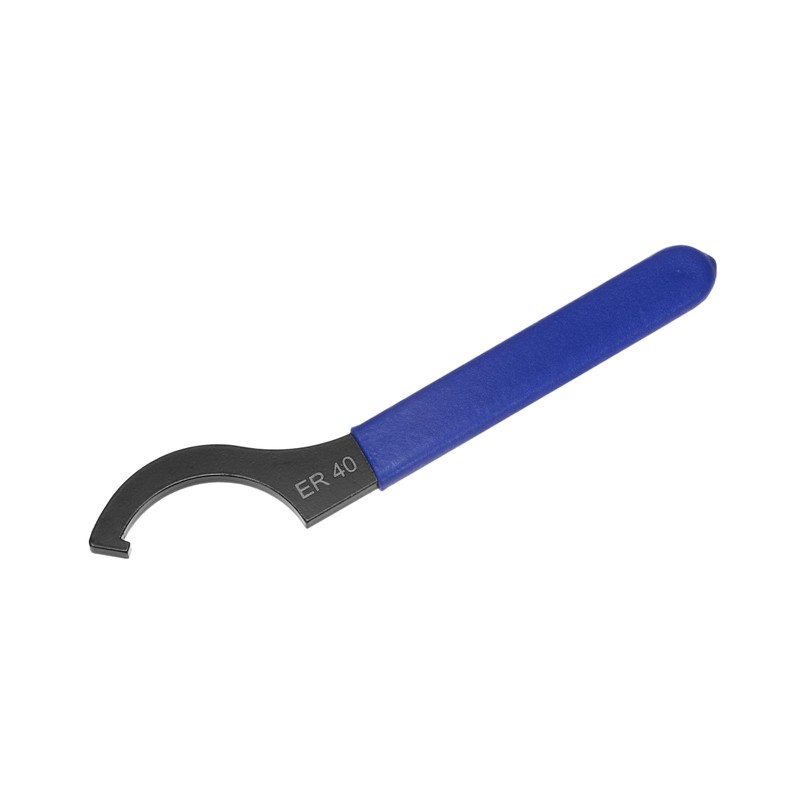 sourcing map C Hook Spanner Wrench ER40 Nut Shock Wrench