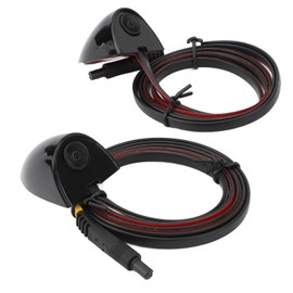 Culnflun Car Blind Spot Camera, Night Vision Assist Tape Mounting Left and Right Side View Camera for Car Surveillance System (Black)