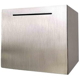 Piggy Bank for Adults Must Break to Open Stainless Steel Money Box Metal Saving Bank Unbreakable Savings Box Money Bank Cash Coin Jar 5.9 inch