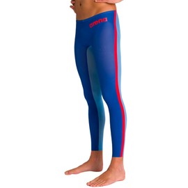 ARENA Men's Powerskin R-Evo Open Water Swim Triathlon Pants, Ocean Blue, 26