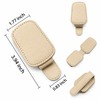 Car Sun Visor Glasses Holder for Driving – Magnetic Leather