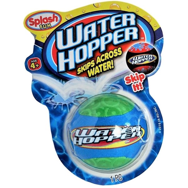 Splash Fun JA-RU Water Hopper. Water Skipping Ball. Skip Ball Pool Bounce Balls Toys for Adults and Children.880-1A