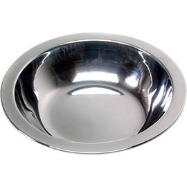 Relags stainless steel plate plate, Unisex, Edelstahlteller, Silver, 20.5 cm