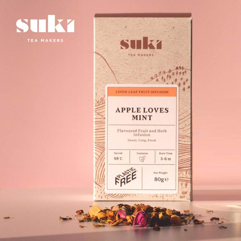JCKEL Suki Tea Apple Loves Mint Loose Fruit Tea 250