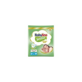 Babylino Sensitive Cotton Soft No2 (3-6kg), 64pcs code: 82620Ν
