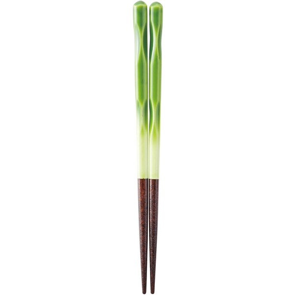 Kawai Fit Chopsticks Green Size: Approx. 5.9 inches (15 cm)