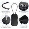 Portable Safe, Four-Digit Code Cash Box, Water Proof and Rust