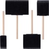 Pndeyo 4pcs 4 Sizes Foam Paint Brushes, Sponge Paintbrushes with