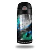 Skin Decal Wrap compatible with Thermos Funtainer 12oz Bottle ZaZa