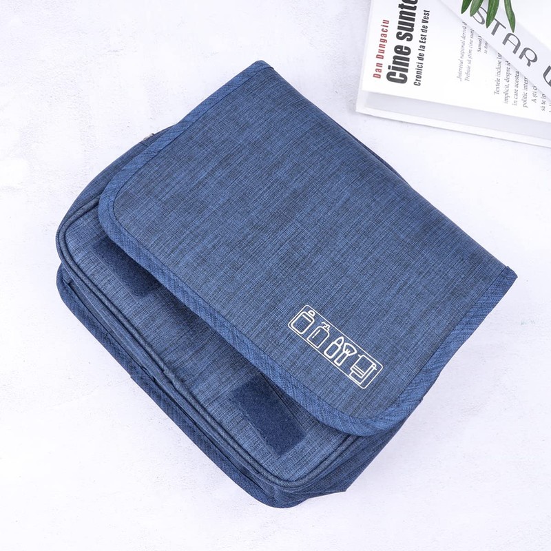 Healeved Travel Bags Organizer Waterproof Hanging Makeup Bag Hook for