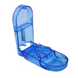 Nrs Healthcare Pill Cutter, Folding Design for Easy Storage, Small and Easy to Carry