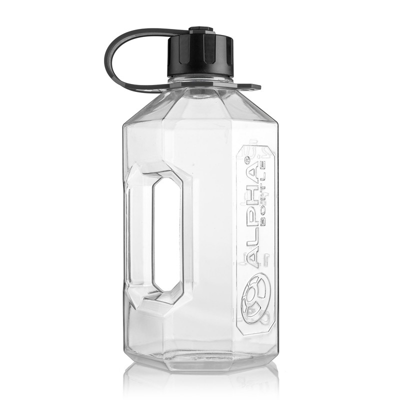 Alpha Designs | 2 Litre Water Bottle (2400ml) + Protein