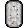 Maxxima Rectangular White Back Up - 10 LED