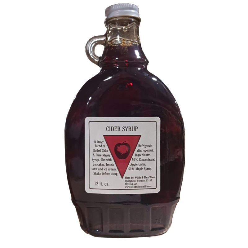 Pure Cider Syrup, Vermont Family Farm Made, Sweet, Tangy, Boiled