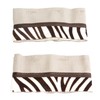 'S Max Mara Women's Negrar Zebra Print Cube Collection Cuffs