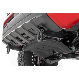 Rough Country Front Shackle Kit w/D-Rings & Rubber Isolators - 73126