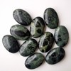 "N/A" Kambaba Jasper Oval Palm Pocket Healing Crystal Massage Spa