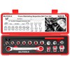 BILITOOLS 15-Piece Universal Serpentine Belt Tool Set, Ratcheting Serpentine Belt