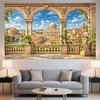 7X5Ft Greece Backdrop for Photoshoot Party Decorations, Ancient Greek Greece
