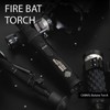CAMVIL Refillable Camping Butane Torch Lighter with Fuel Gauge &