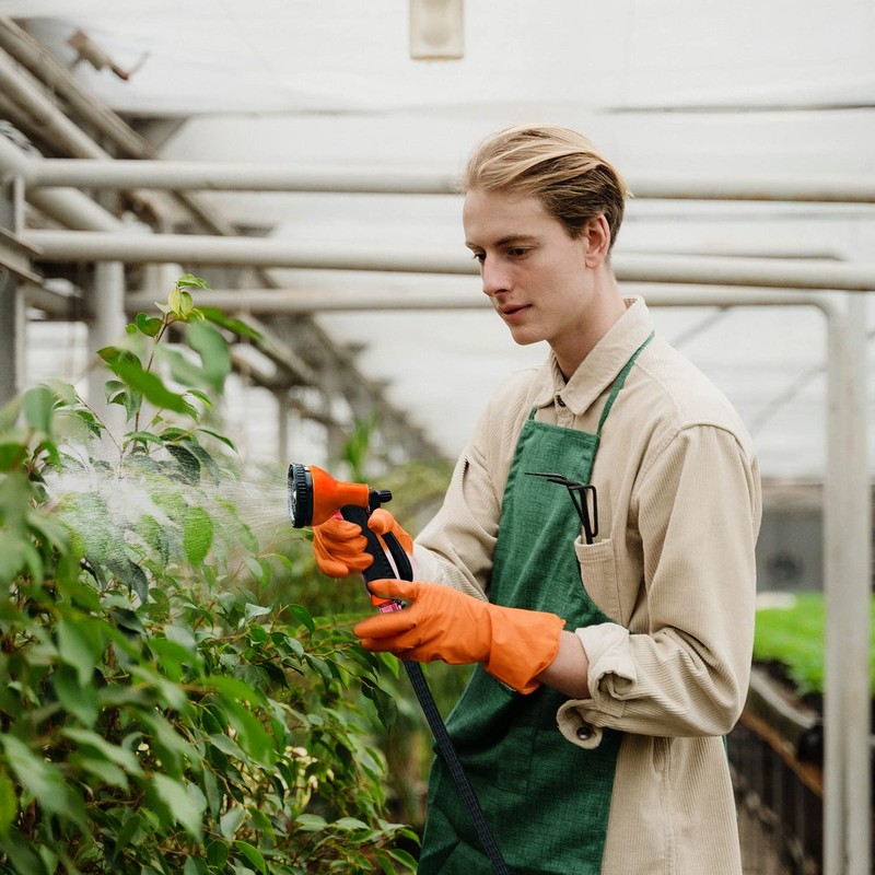 Besiter Garden Hose Nozzle Sprayer: 2 Pack 10 Watering Patterns