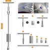 YUTAOWH Dent Puller Kit, Painless Dent Removal Kit with Adjustable