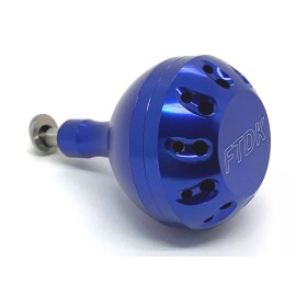 FTDK Custom Power FTDK Custom 47mm Knob For Shimano Daiwa Penn Newell Okuma Fishing Reels - Blue
