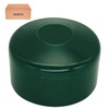 SKIR'CO RAL 6005 Fence Post Caps Round 60 mm Green