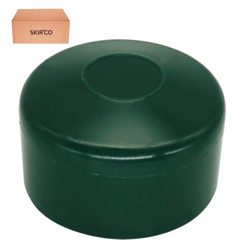 SKIR'CO RAL 6005 Fence Post Caps Round 60 mm Green
