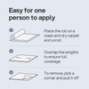 Kenley Carpet Protection Film - Self Adhesive Plastic Carpet Protector