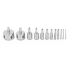 Round Shank Emery Hole Saw Bit Kit Robust High Speed