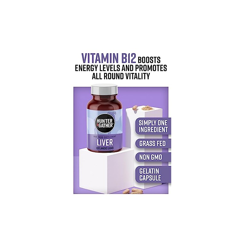 Hunter & Gather Nose to Tail, 90 Liver Capsules