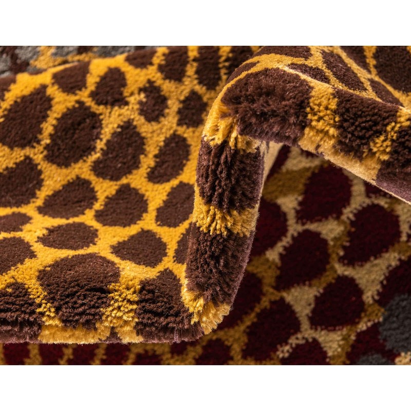 Unique Loom Barista Collection Area Rug - Java (7' 10"