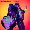 Lecute 10 Corbatas Neon Fiesta Fluorescente Brilla Luz Negra Party