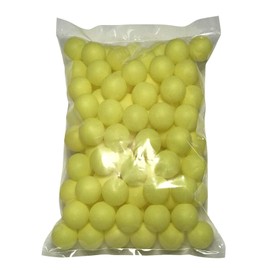 TAKASUE 100 PCS Ping Pong Balls Ping Pong Balls Plastic Ping Pong Balls Solid Yellow