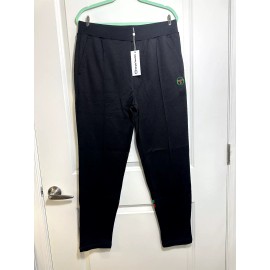 Sergio Tacchini Fleece Track Pants Black Large