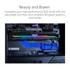ASUS ROG Wingwall Graphics Card Holder - Easily Adjustable, Aura