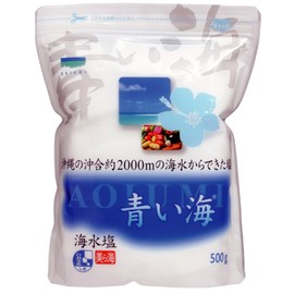Okinawan Sea Salt Blue Sea, 17.6 oz (500 g)