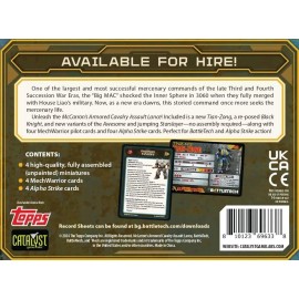 Catalyst Game Labs Battletech McCarron's Armored Cavalry Assault Lance - Awesome Knight Tian-zong