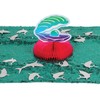 Glitter Shark Birthday Table Confetti Pack of 3
