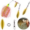 Colorado Blades Fishing Spinner Making Kit Willow Blades for DIY