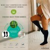 LEVSOX Plus Size Compression Socks for Women&Men Wide Calf 15-20